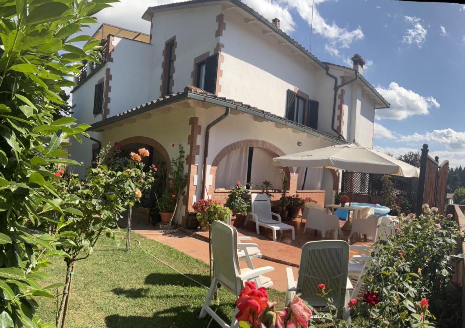 La Casa Di Gigliola Villa Monticiano Exteriör bild